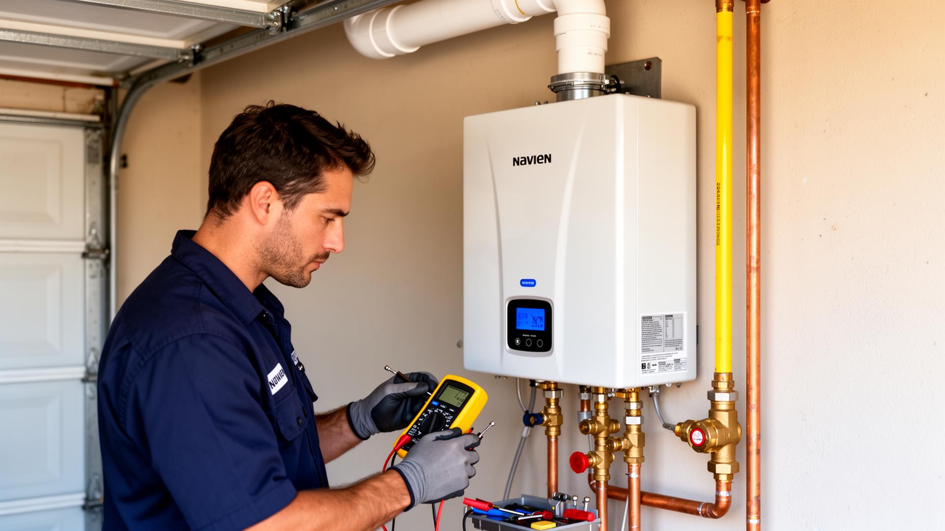 Navien tankless water heater service in San Jose